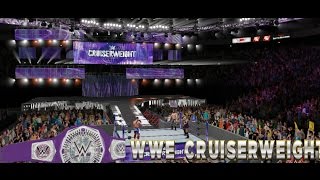 WWE 2K17: RAW Cruiserweight Arena & Title Showcase