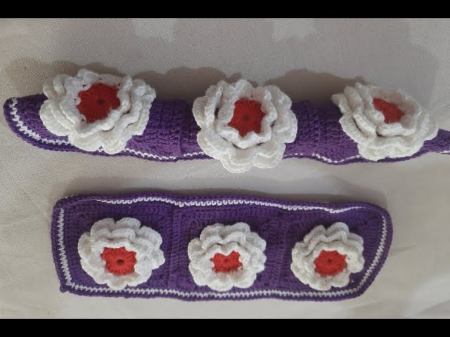 HOW to Crochet FRIDGE HANDLE COVER [COMPLETE PATTERN in English] - [DIY] -  032 