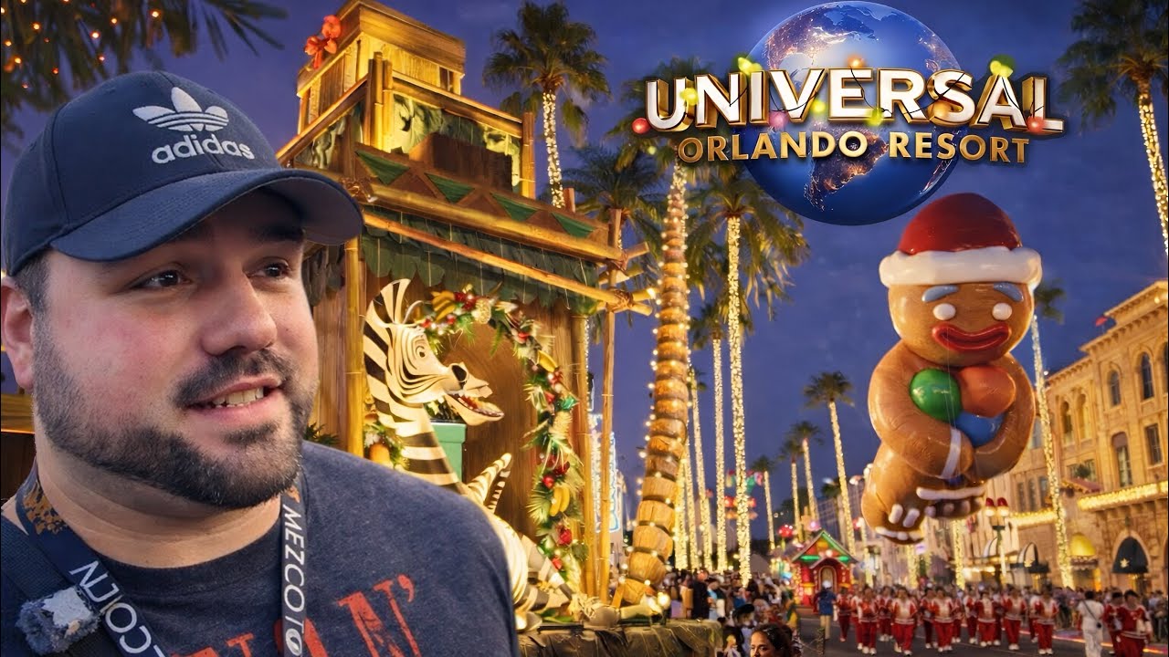 Рождество в Universal Studios Florida 2025 | Совершенно новый праздничный парад и обзор магазина ...
