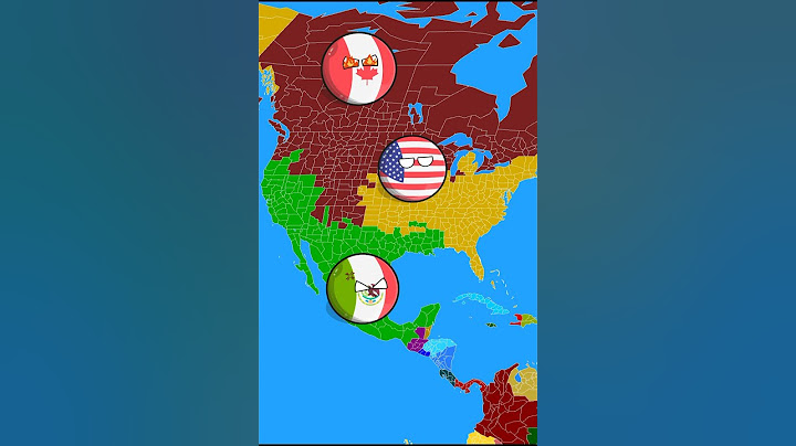 Mexico, Canada vs USA| Ohio save USA ( wait for Ohio ) #countryballs