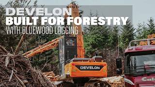 Inside a NZ Logging Operation Running 5 Develon Machines