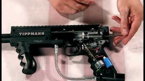How to Install an E-Grip Kit on a Tippmann 98/98 Custom/Custom Pro by HustlePaintball.com