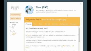 Plant (PNT) - Playmaker Tutorial Series