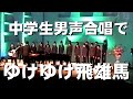 巨人の星op「ゆけゆけ飛雄馬」中学生男声合唱で歌ってみた/c.w.サイボーグ009