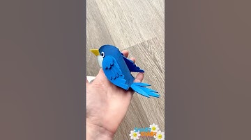 🐦 Easy Toilet Paper Roll Bird Craft | Fun DIY Kids Activity with Miss Daisy!