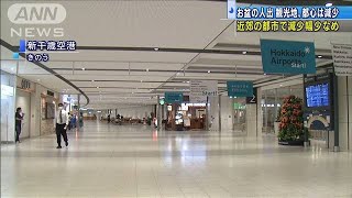 お盆の人出　観光地や都心は減少　近場への外出か(20/08/10)