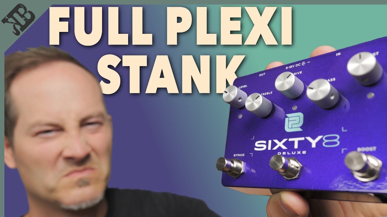 LPD Pedals Sixty 8 Plexi Modded Marshall Dual Overdrive Effects