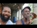 A visit with my mentor and great friend in hanover jamaica  backyard farming diy 420 nature