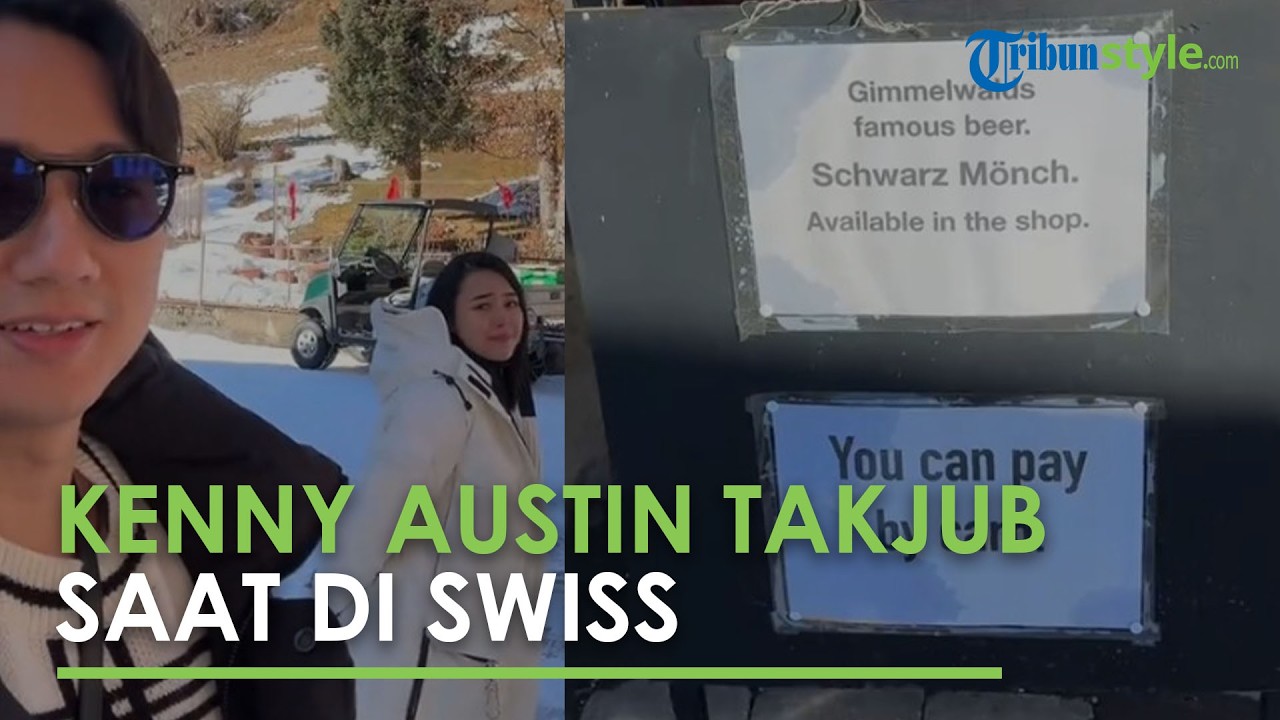 Momen Amanda Manopo dan Kenny Austin Liburan di Swiss, Kaget dengan Toko Sovenir Konsep Jujur
