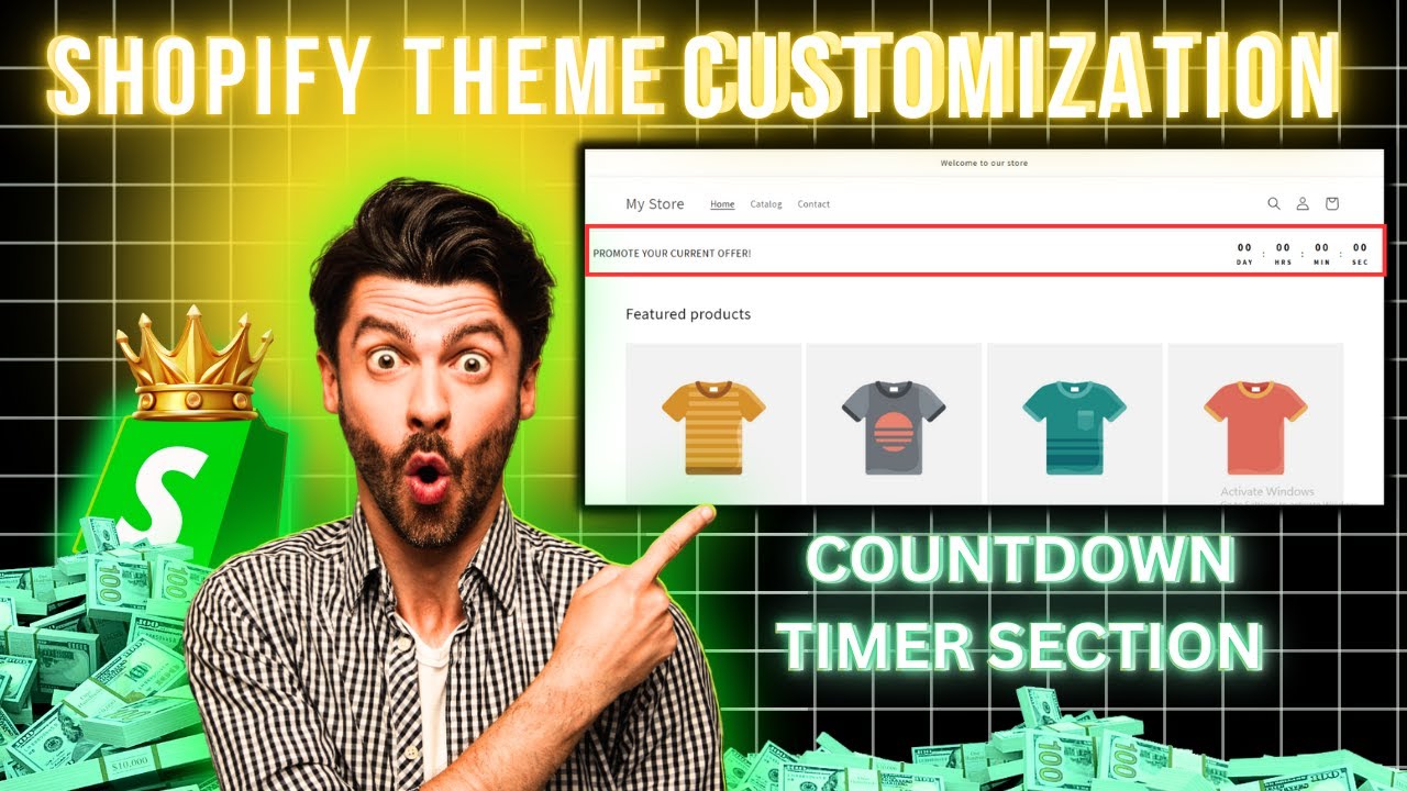 How to Add a Countdown Timer ⏳ to Shopify Without Third-Party Apps # ...