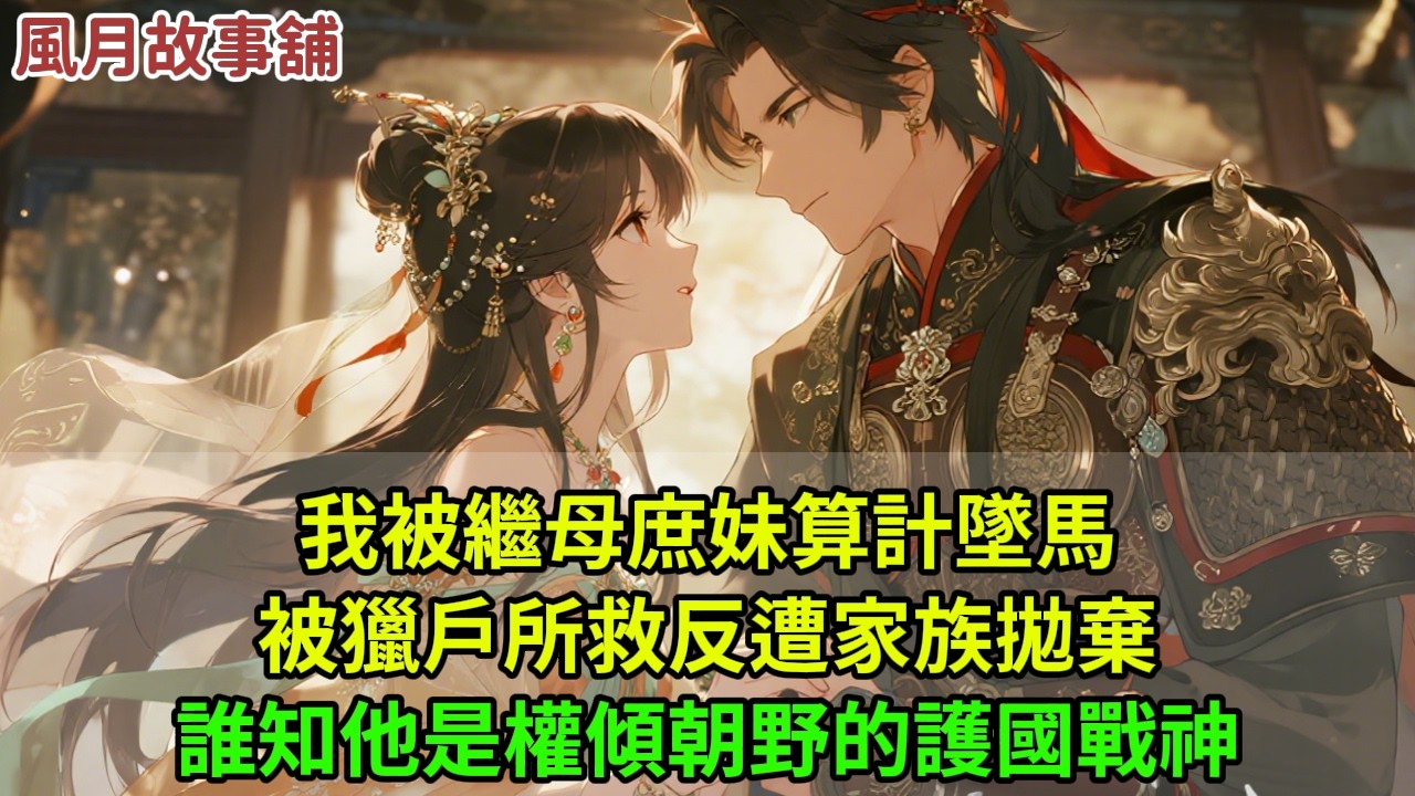 我被繼母庶妹算計墜馬，被獵戶所救反遭家族拋棄，誰知他是權傾朝野的護國戰神。#小说 #好文 #完结 #爱情 #言情 #愛情