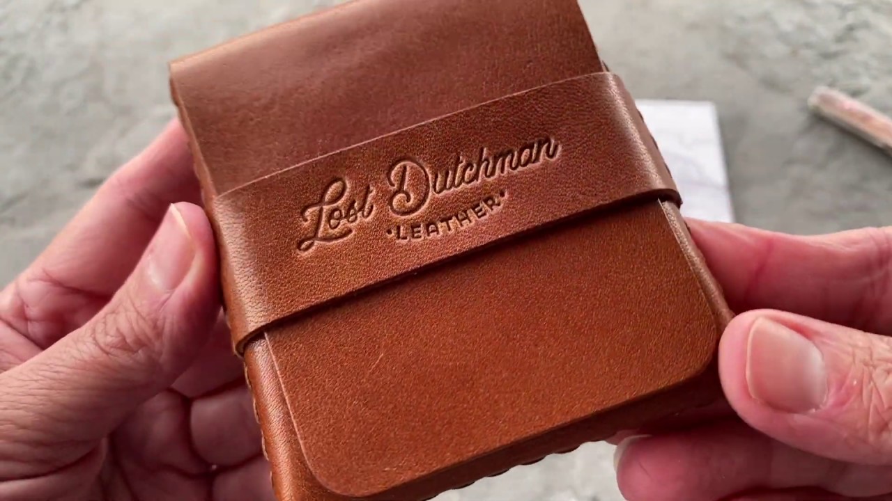 The Big Finn Wallet, from Lost Dutchman Leather YouTube
