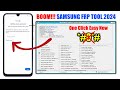 Samsung FRP Tool 2024 All Samsung FRP Bypass Adb Enable Failed | Android 12 13 FRP Remove