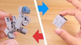 Как построить мех-трансформер микродинозавров из кубиков LEGO - Cuptor