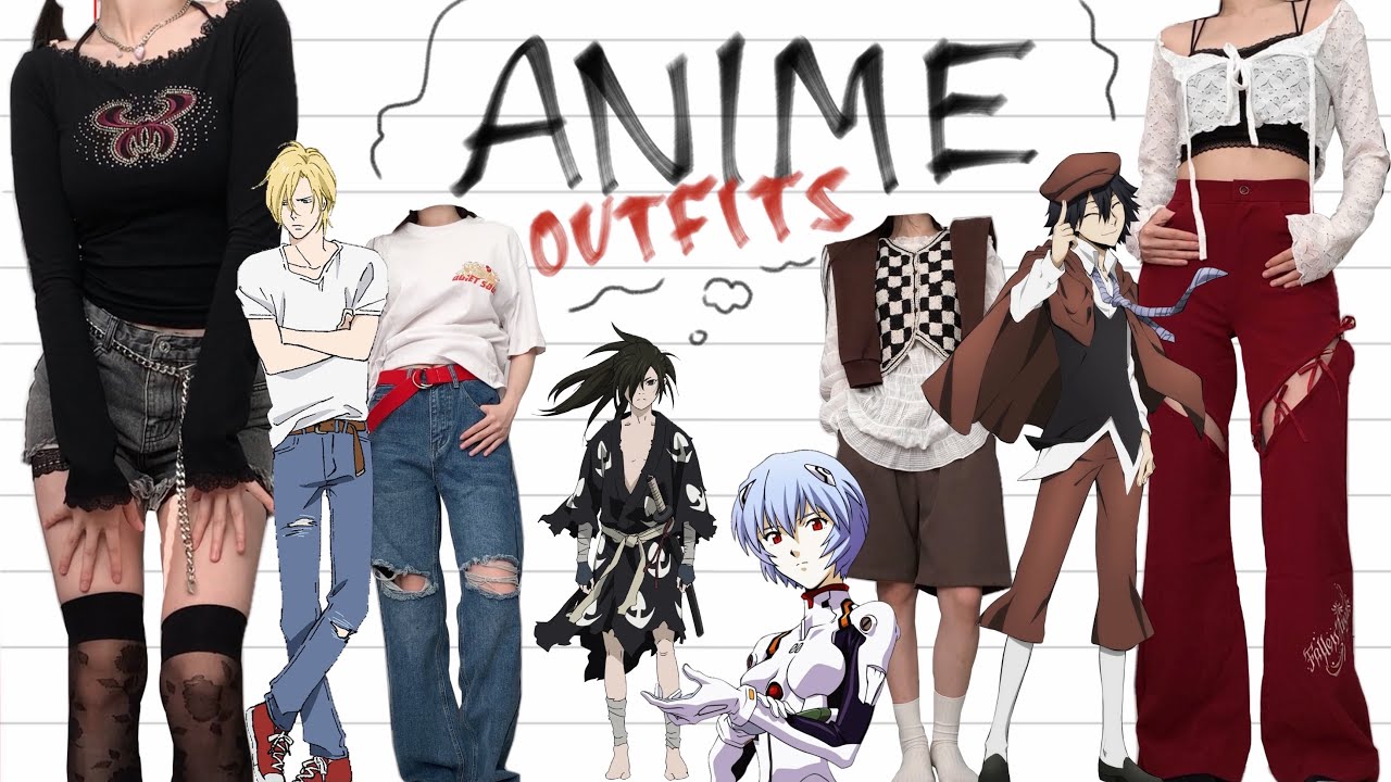 anime character inspired outfits YouTube