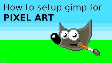 How to setup Gimp for Pixel-Art