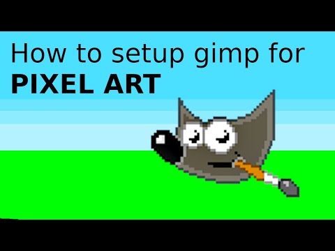 How to setup Gimp for Pixel-Art