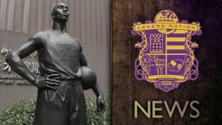 Lakers News Kobe Bryant Has Statue In China - Photos