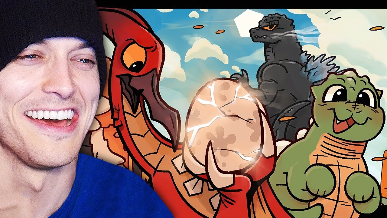 Reacting to RODAN'S EGG with GODZILLA! (Funny)