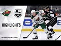 Wild @ Kings 4/23/21 | NHL Highlights