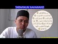 Variasi tarannum surah al fatihah  ashraff azman