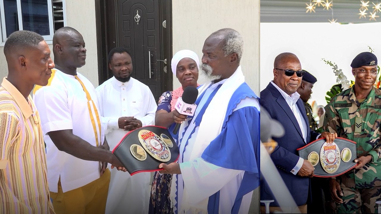 CPL JERRY LARTEY, A PHILADELPHIA ROYAL, WINS WBA AFRICAN SUPER LIGHTWEIGHT BOUT(VOG) #thevoiceofgod