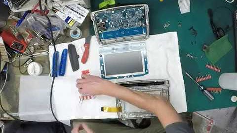 Trimble CFX 750 Touch Screen Repair Time Lapse
