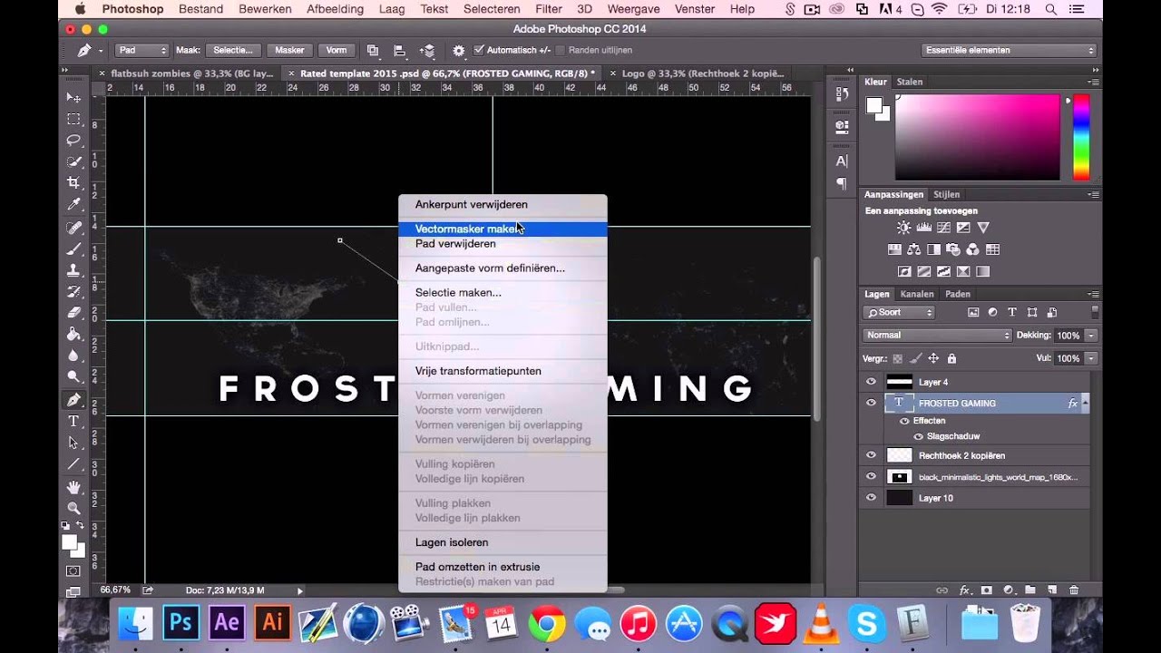 Speedart - FrotstedGaming (Clean 2D Youtube Banner)