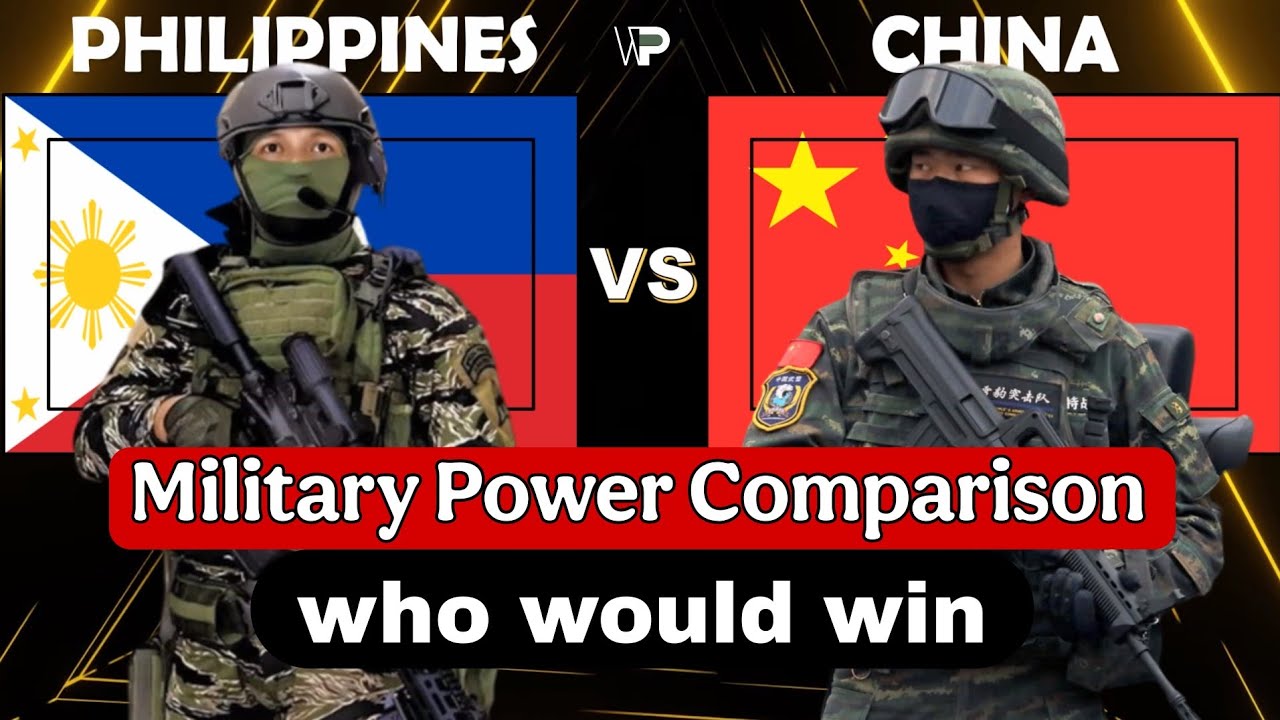 Philippines vs China military power comparison 2025