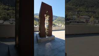 Andorra Parliment. Andorra is a nation between Spain & France, which I visited. all 3 in one day!