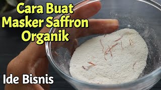 Cara Membuat Masker Petal Saffron / Masker Organik Pencerah Wajah Terbaik / Masker Petals Saffron /
