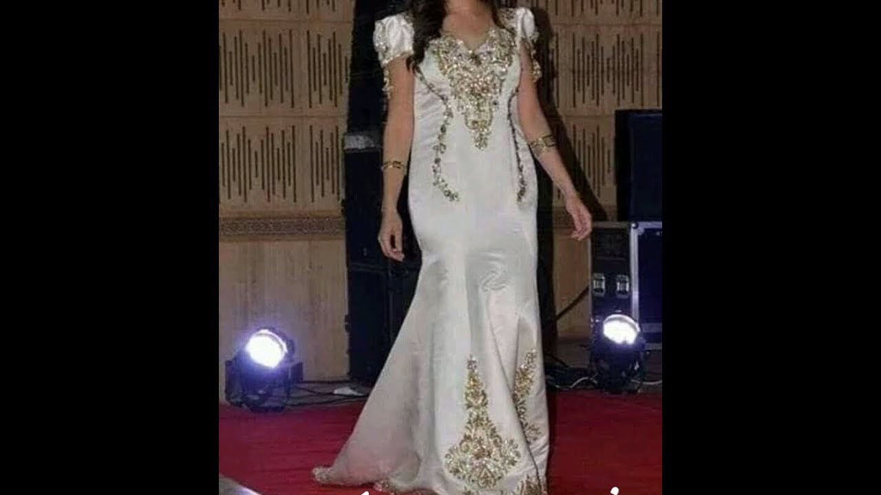 خياطة قندورة ستان بقصة السمكة (poisson)بشرح مفصل