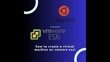 how to create a virtual machine linux on vmware esxi 6.5