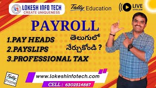 Payroll Processing in Tally Prime