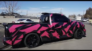 BACK AT IT AGAIN W A CUSTOM WRAP!!