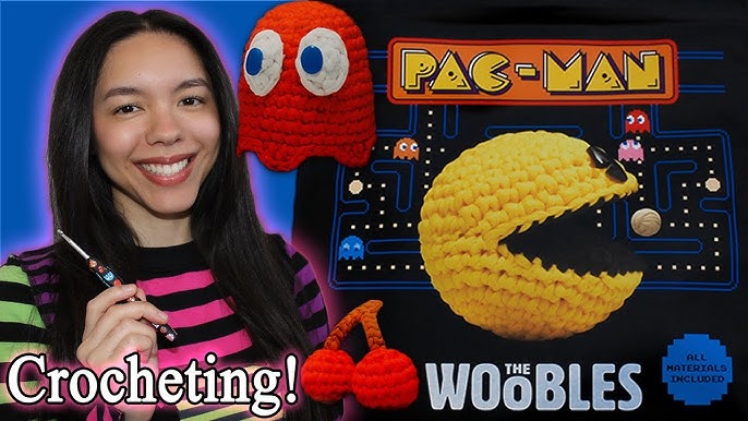 The perfect crochet hook, but make it ✨PAC-MAN✨ @PACMANOfficial