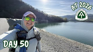 Crossing The Watauga Dam Appalachian Trail Thru Hike 2026 Day 50