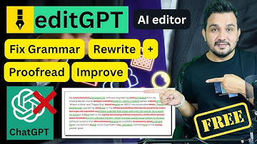 editGPT: forget chatGPT:  Best AI tool for research article
