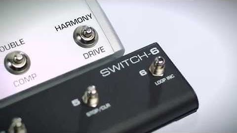 Introducing Switch-6 - Extended Remote Control of TC-Helicon Vocal & Guitar Multi-FX