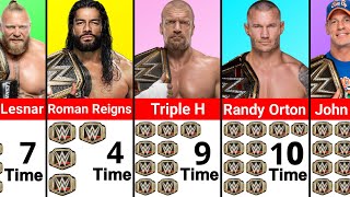 Every WWE Champion Ranked By Number Of Reigns