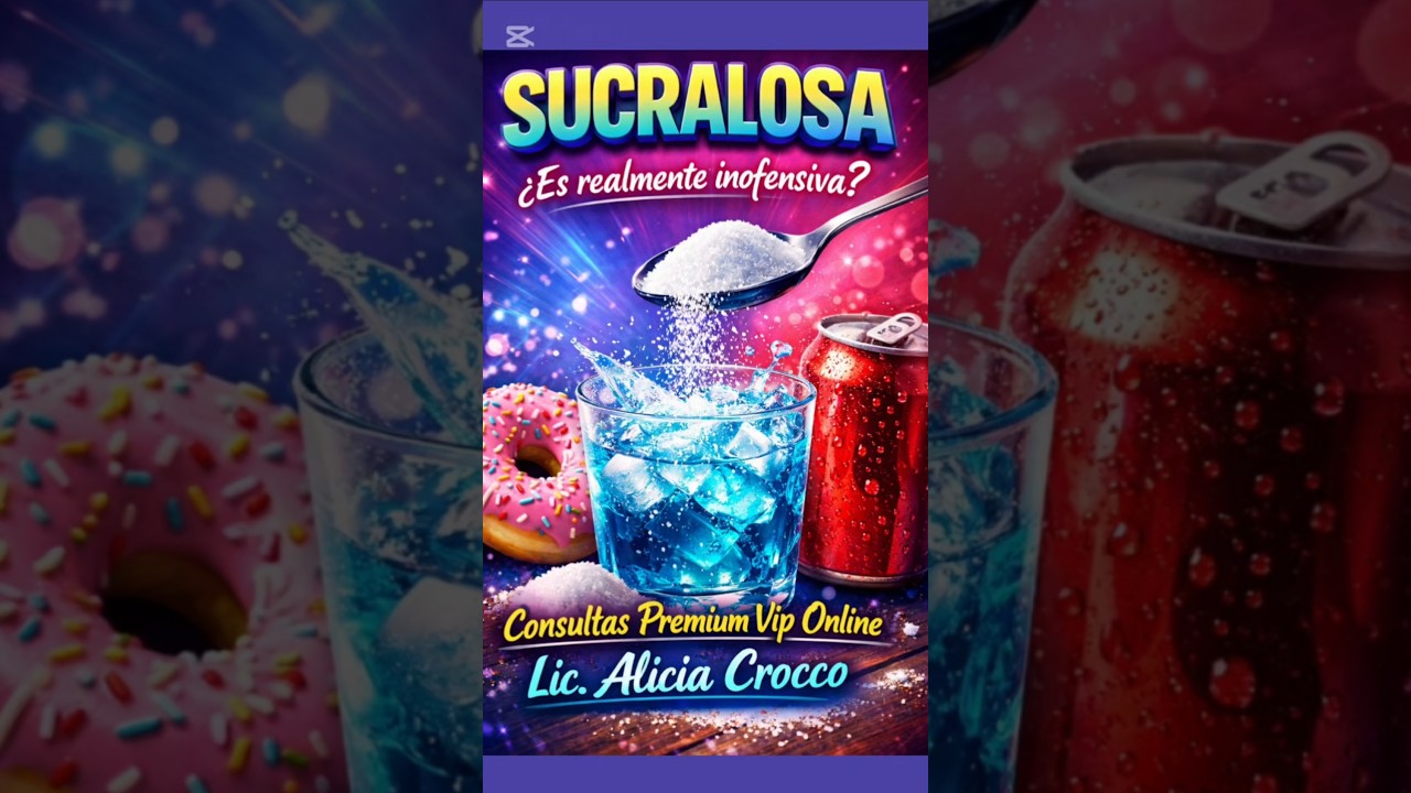 SUCRALOSA¿Es realmente inofensiva?