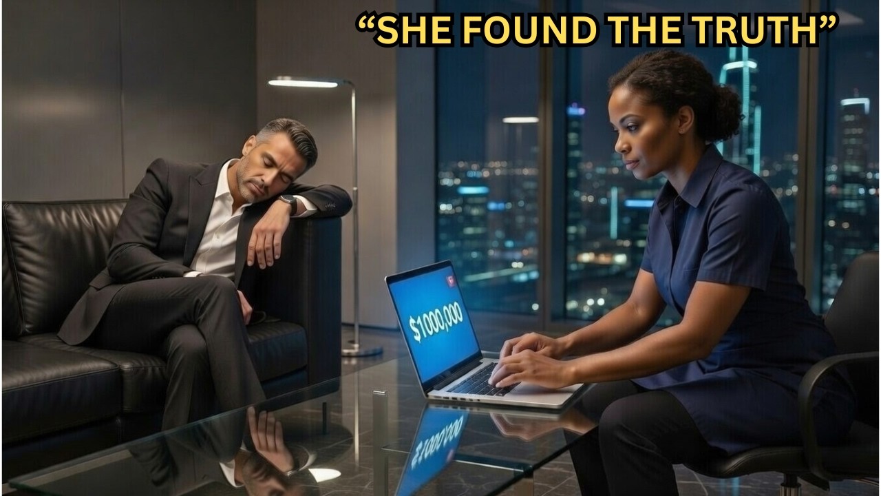 CEO Pretended to Sleep to Test His Black Maid — What She Did Saved His Company from Collapse