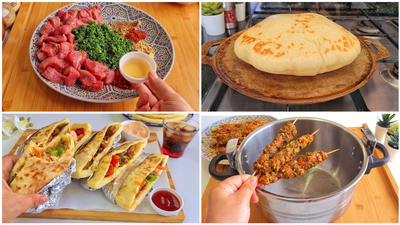 جبت ليك سر القطبان مشوية في الكوكوط باش تجيك فتية مع خبز المقلاة المنفوخ بلا فرن بلا دلك صلصة لمشاوي