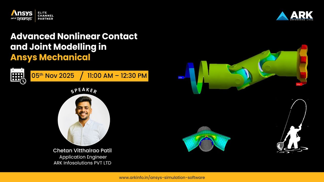 Mastering Nonlinear Contact Modelling in Ansys Mechanical - YouTube