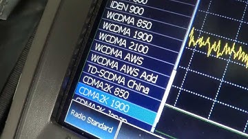 FieldFox N9912A Radio Standards of SA ; Spectrum Analyser
