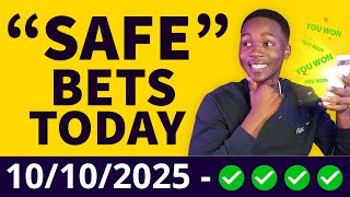 FOOTBALL PREDICTIONS TODAY 10/10/2025 SOCCER PREDICTIONS TODAY | BETTING TIPS, #footballpredictions