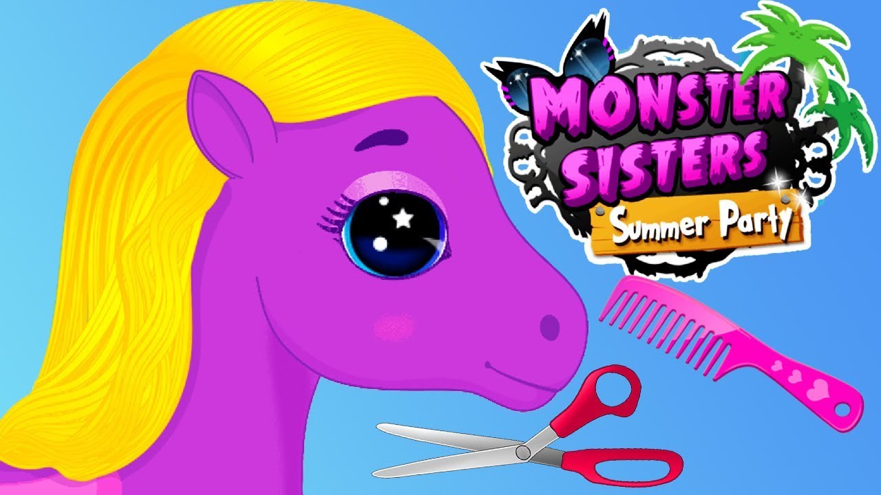Fun Horse Care Games Girls Pony Makeover, Makeup Nail Hair Beauty
