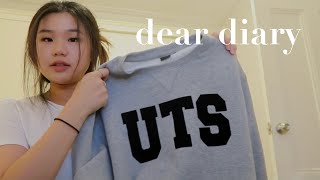 Life in Sydney: uni orientation day + freebies haul, UTS merch, valentines, sleepover 🧸 | dear diary