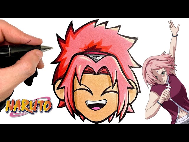 Carlos Arts - ❤️ Como Desenhar Olho Sakura - Naruto Shippuden - How to Draw  Eye Sakura 🎨 . ⏩    ⏪ . . 🖥️ r 📺 Carlos Arts 🎥 . ⏩