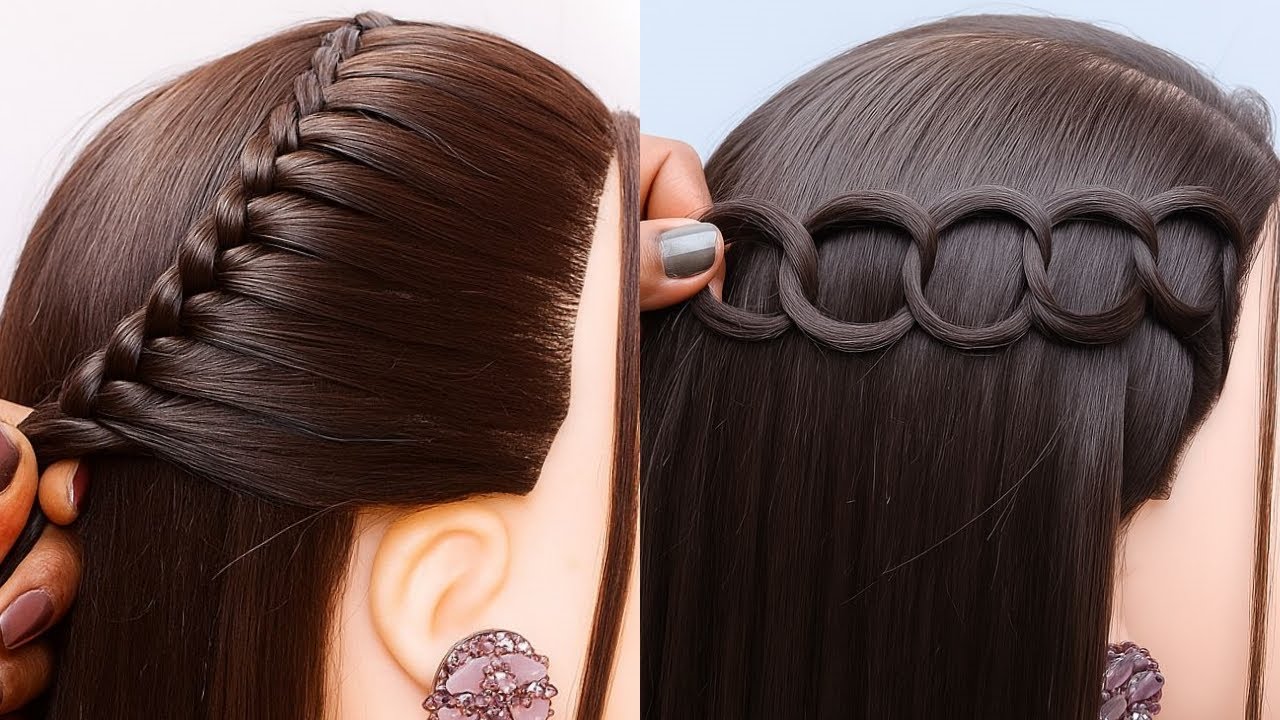 Simply Easy Hairstyle - New hairstyle |Stylish Hairstyle| Hairstyle for girls|hairstyles for wedding